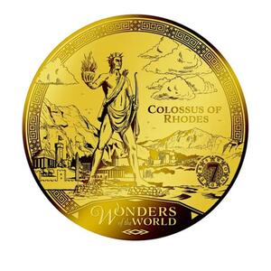 XL-Goldmünze Weltwunder - Koloss von Rhodos