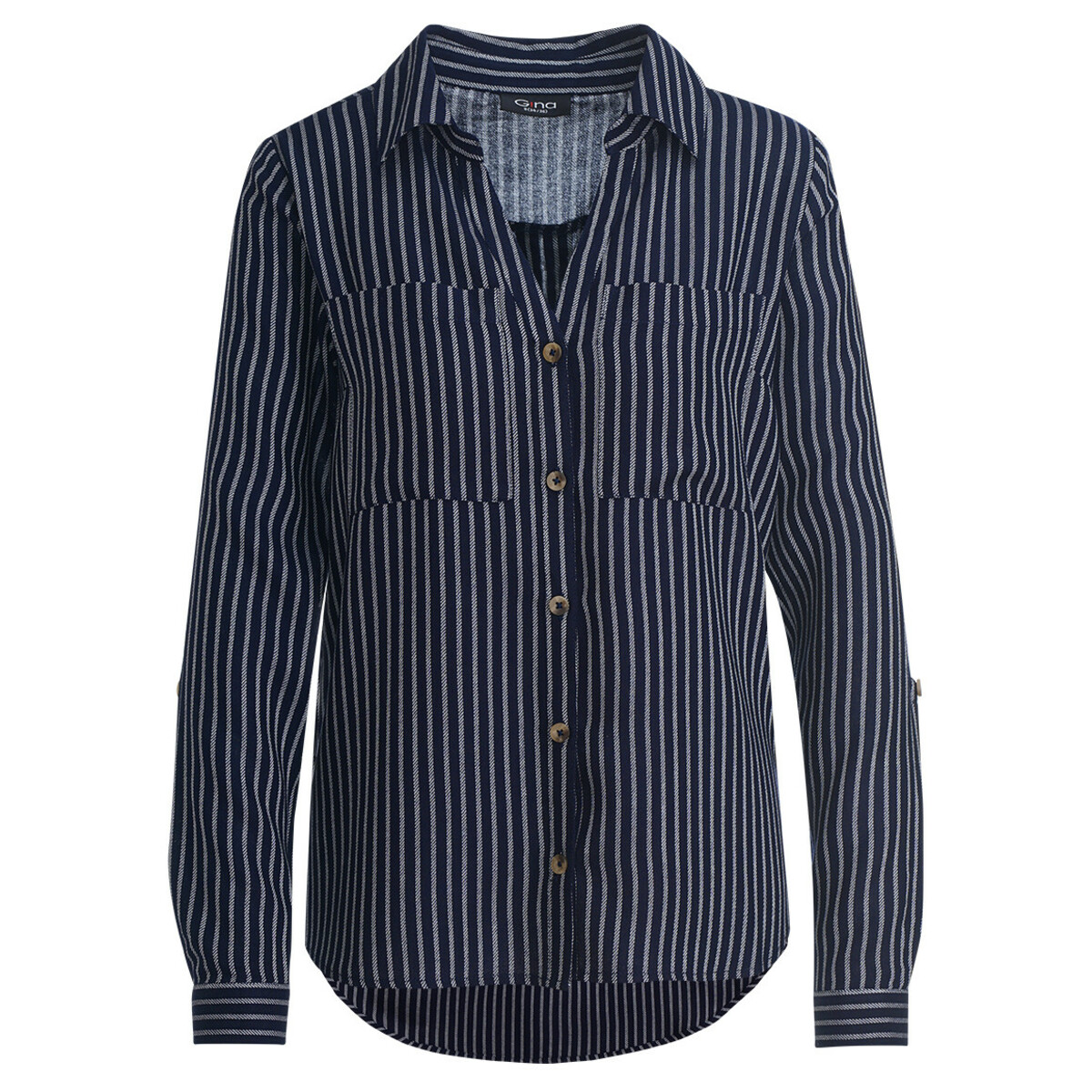 Bild 1 von Damen Hemdbluse mit Längsstreifen