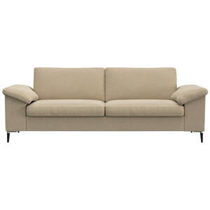 Livetastic 2,5-Sitzer, Beige, Textil, Füllung: Schaumstoff, 208x84.5x92 cm, Reach, Goldenes M, Oeko-Tex® Standard 100, Made in Europe, FSC Mix, Lederauswahl, Stoffauswahl, Wohnzimmer, Sofas & Couch