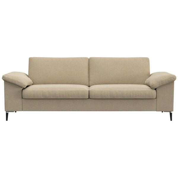 Bild 1 von Livetastic 2,5-Sitzer, Beige, Textil, Füllung: Schaumstoff, 208x84.5x92 cm, Reach, Goldenes M, Oeko-Tex® Standard 100, Made in Europe, FSC Mix, Lederauswahl, Stoffauswahl, Wohnzimmer, Sofas & Couch