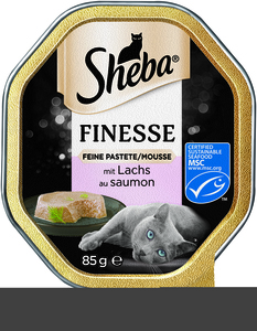 Sheba Finesse Feine Pastete 22x85g Lachs