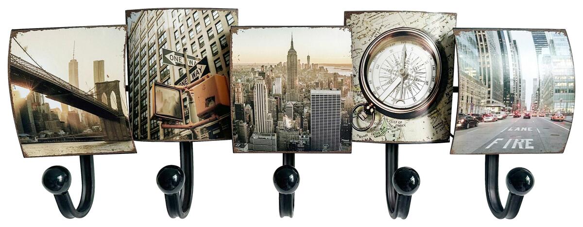 Bild 1 von Hakenleiste in Multicolor, Multicolor