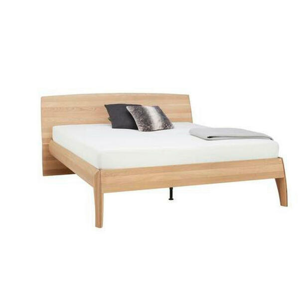 Bild 1 von Voglauer Bett, Eiche, Holz, Wildeiche, massiv, 180x200 cm, Goldenes M, Made in Austria, Über- und Sondergrößen erhältlich, in verschiedenen Größen erhältlich, Schlafzimmer, Betten, Futonbetten