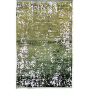 Cazaris Vintage-Teppich Dhasan, Grün, Textil, Abstraktes, rechteckig, 240 cm, Care & Fair, Made in Turkey, lichtunempfindlich, pflegeleicht, Teppiche & Böden, Teppiche, Vintage-Teppiche