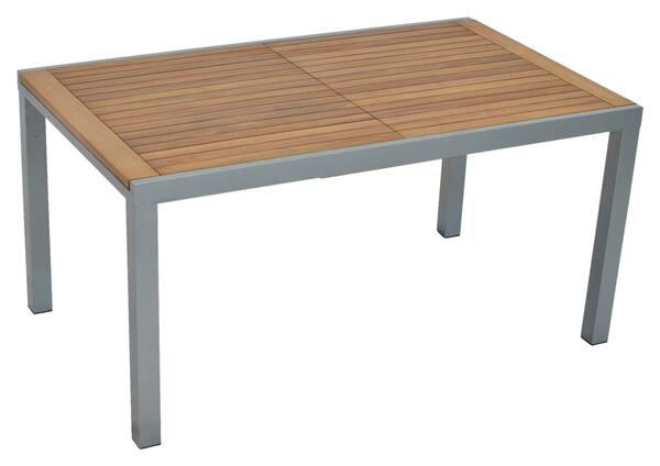 Bild 1 von Gartentisch silber/natur, Naturfarben, Silberfarben