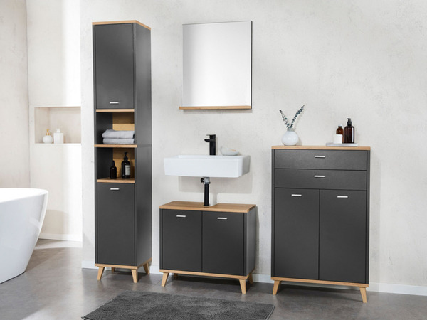 Bild 2 von LIVARNO home Badmöbel-Set »Corfu«, kratzfest und pflegeleicht