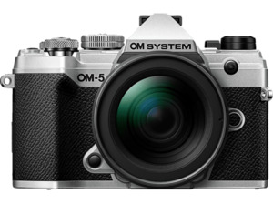 OM SYSTEM OM-5 Kit Systemkamera mit Objektiv 12-45 mm , 7,6 cm Display Touchscreen, WLAN