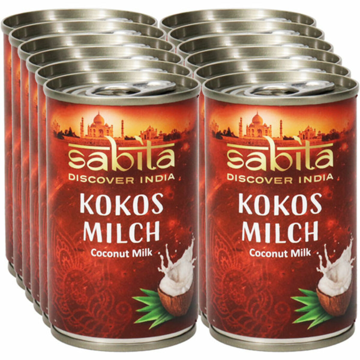 Bild 1 von sabita Kokosmilch, 12er Pack