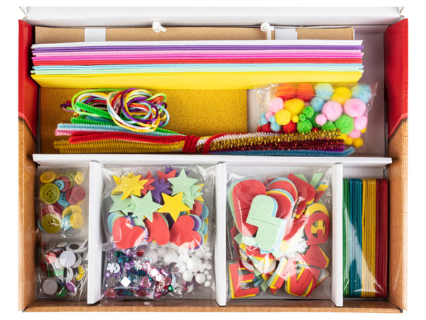 Bild 3 von LENA Bastelkoffer »Jumbo«, 800 Teile