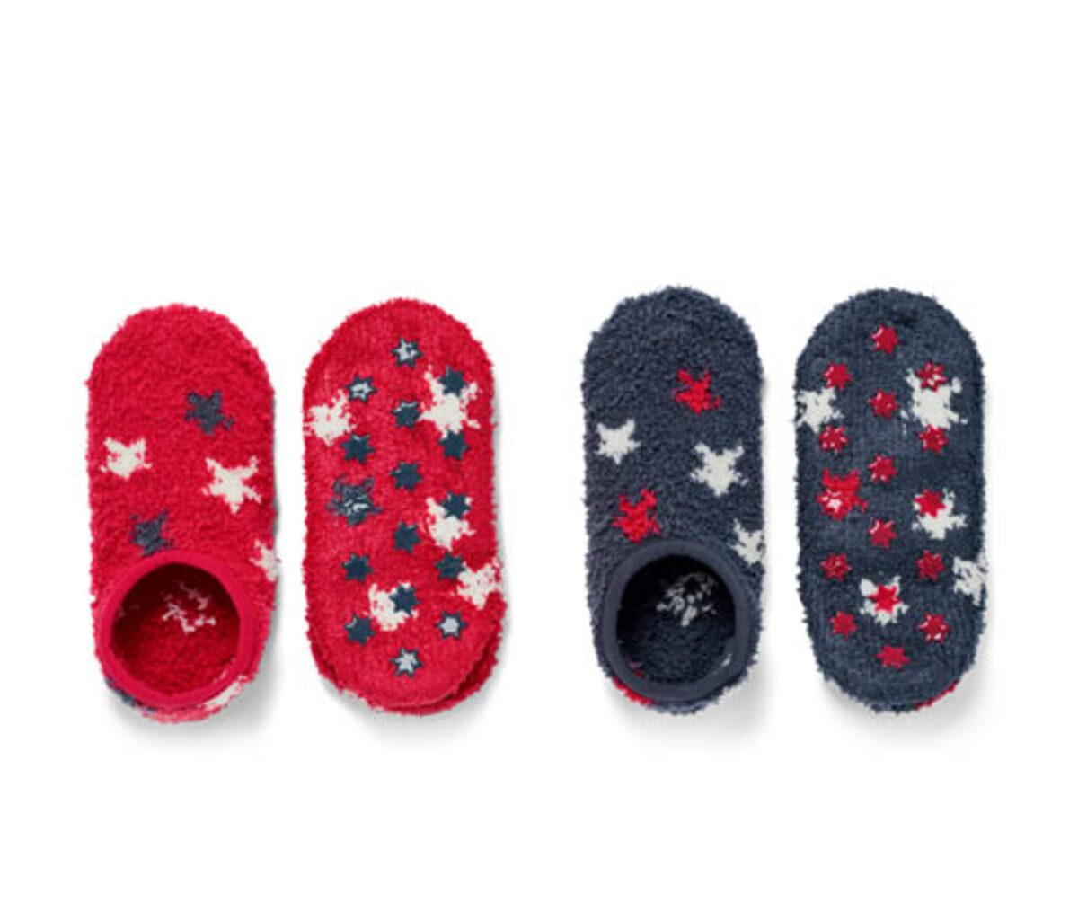 Bild 1 von 2 Paar Kinder-Hausschuhslippersocken