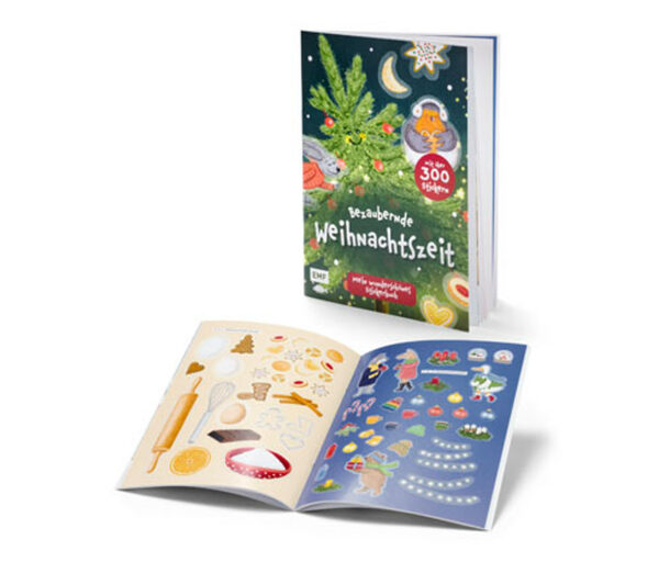 Bild 1 von Stickerbuch: »Bezaubernde Weihnachtszeit«