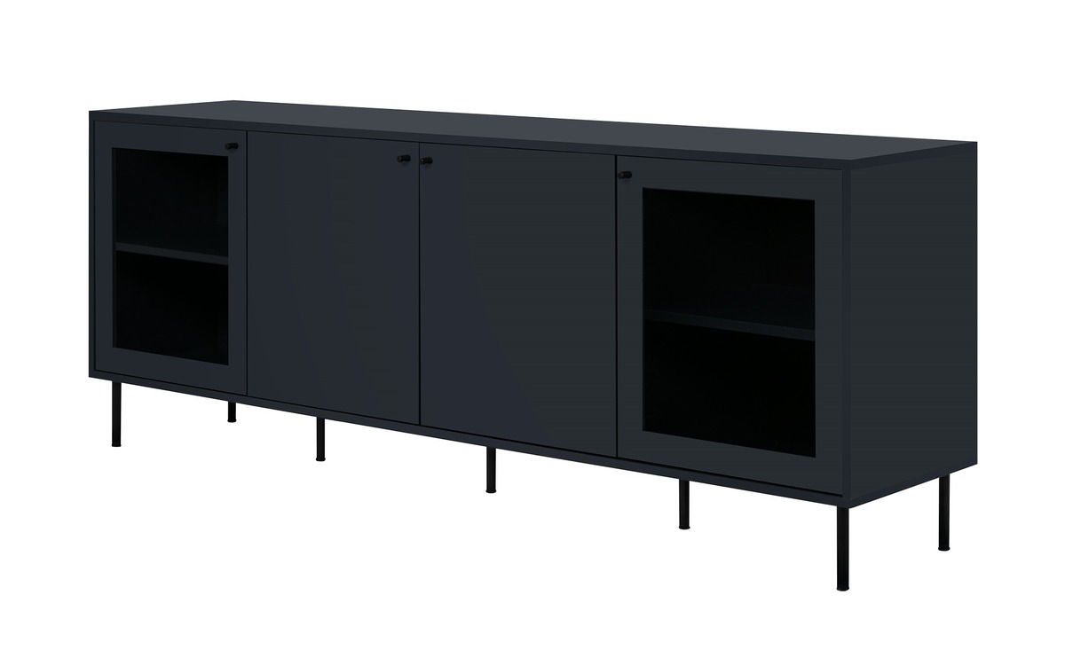 Bild 1 von Lowboard  Cacha blau Maße (cm): B: 180 H: 68 T: 40 Tische