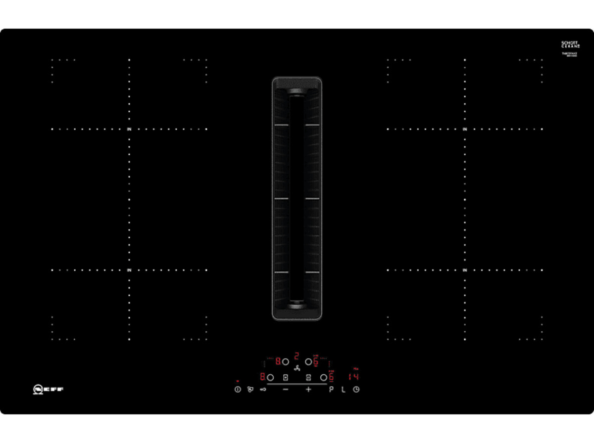 Bild 1 von NEFF T48CD7AX2, Kochfeld mit Dunstabzug (802 mm breit, 522 tief)