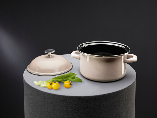 Bild 3 von ERNESTO® Emaille Töpfe, spülmaschinengeeignet