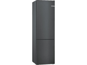 BOSCH KGE398XBA Serie 6 Kühlgefrierkombination (B, 119 kWh, 2010 mm hoch, Edelstahl schwarz)