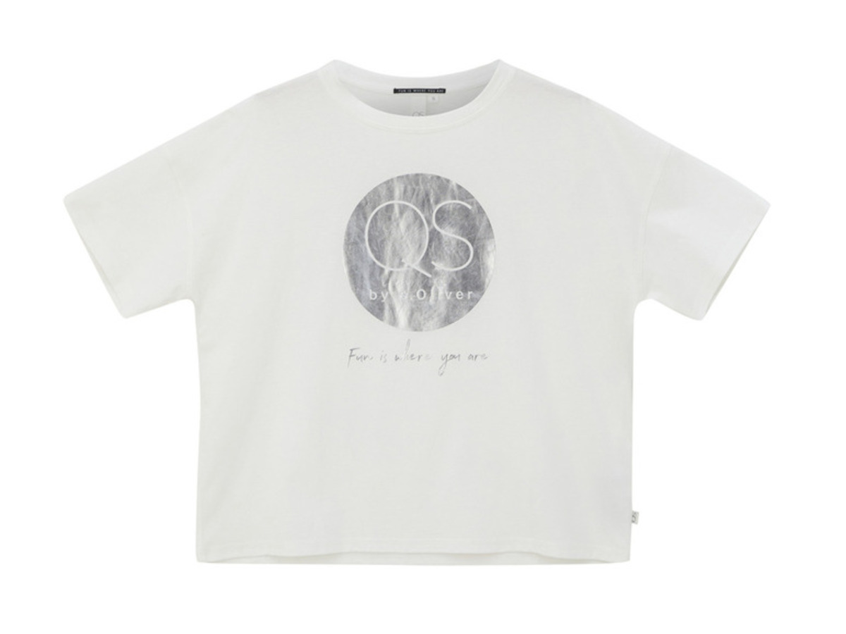 Bild 2 von QS by s.Oliver Damen T-Shirt, mit verschiedenen Prints