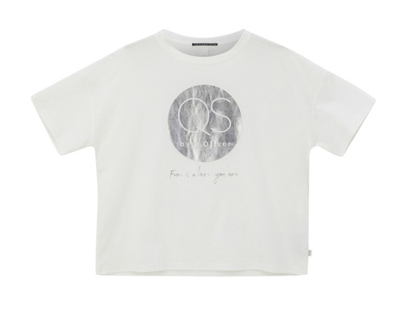 Bild 2 von QS by s.Oliver Damen T-Shirt, mit verschiedenen Prints