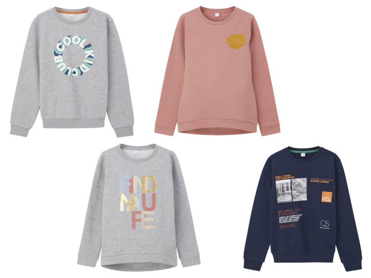 Bild 1 von QS by s.Oliver Sweatshirt, Rundhals