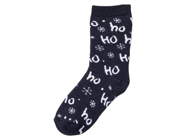 Bild 3 von pepperts!® Kinder Thermosocken, 2 Paar, mit lustigen Weihnachtsmotiven