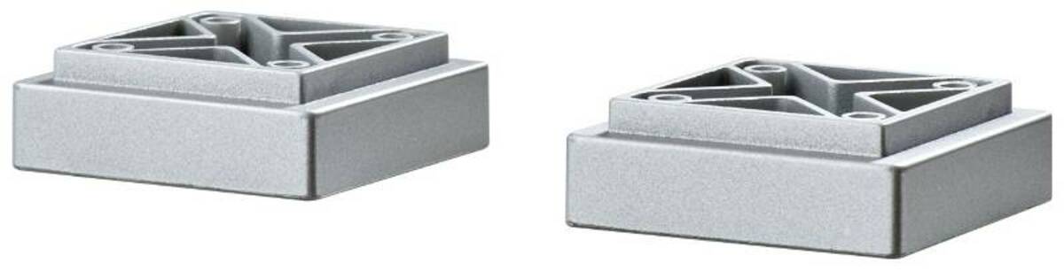 Bild 1 von XORA Fuß-Set, 4 Stück PORTLAND, Kunststoff