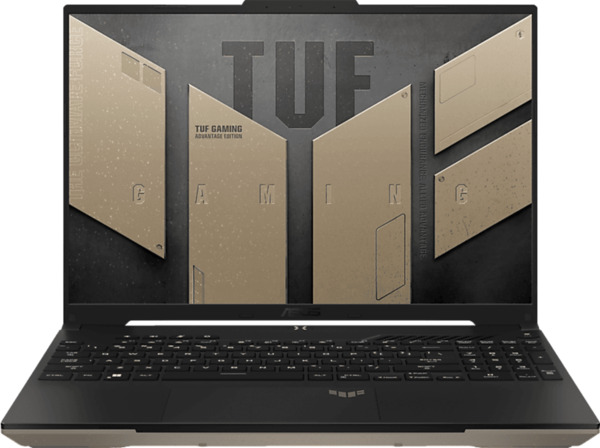 Bild 1 von ASUS TUF Gaming A16 Advantage Edition FA617XS-N3037W, Notebook mit 16 Zoll Display, AMD Ryzen™ 9 Prozessor, GB RAM, 1 TB SSD, Radeon RX 7600S, Schwarz/Sand