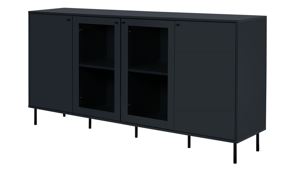 Bild 1 von Sideboard  Cacha blau Maße (cm): B: 180 H: 90 T: 40 Kommoden & Sideboards