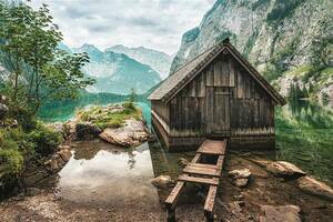 Kollektion Wiedemann Bild &quot;FISCHERHÜTTE&quot;,...