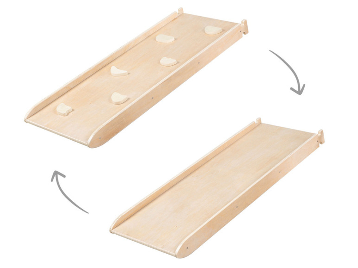 Bild 3 von roba 2-i-n1 Rutsch- und Kletterbrett, aus Holz