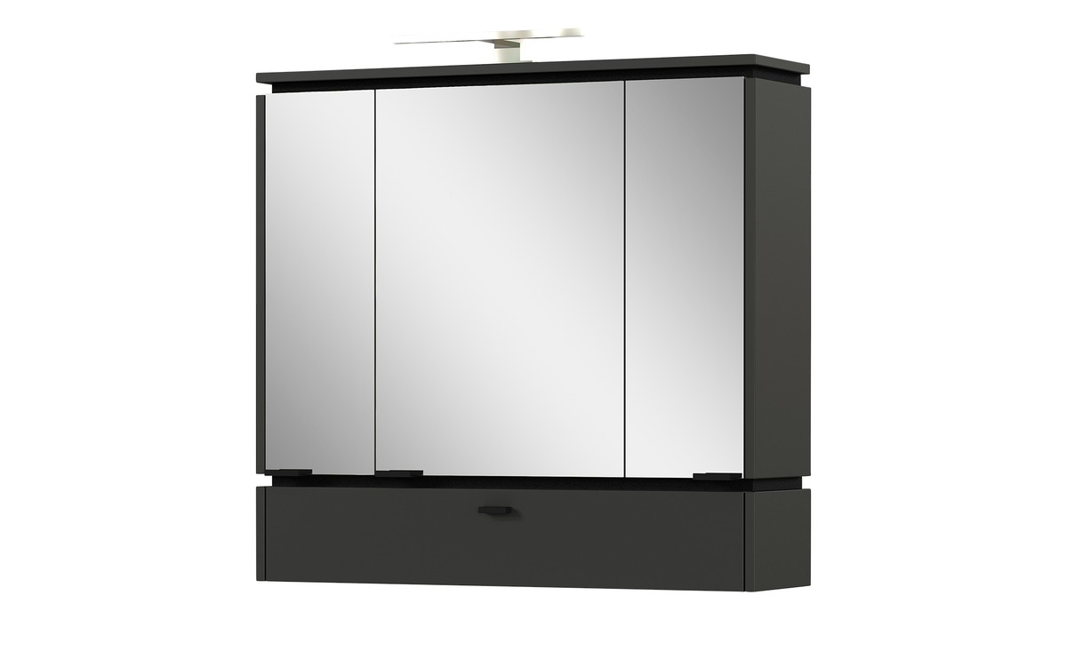 Bild 1 von Spiegelschrank grau Maße (cm): B: 79 H: 76 T: 26 Badezimmer