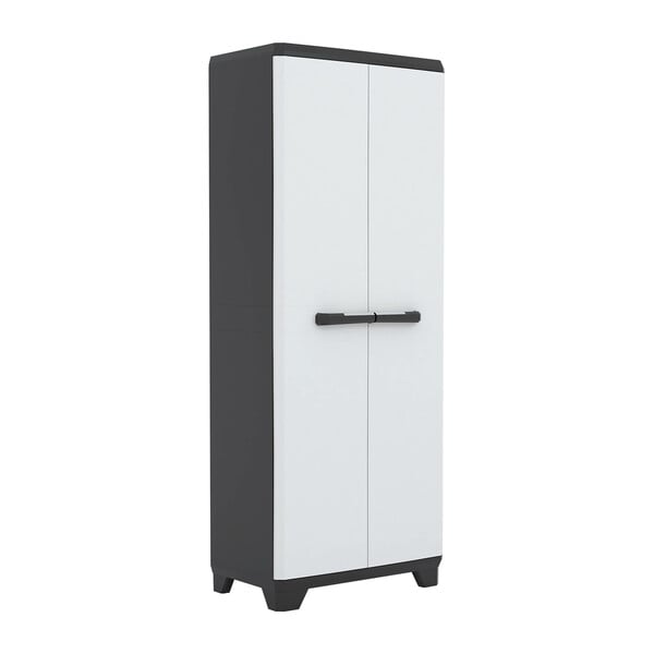 Bild 1 von KETER Kunststoffschrank hoch 68 x 173 x 39 cm grau schwarz