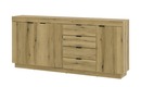 Bild 1 von Sideboard groß  Delamar holzfarben Maße (cm): B: 186 H: 86 T: 40 Kommoden & Sideboards