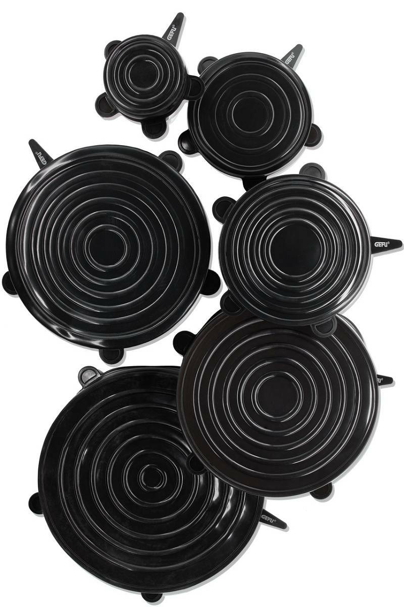 Bild 1 von GEFU Silikondeckel 6-tlg. FLEXIFRESH, Silikon