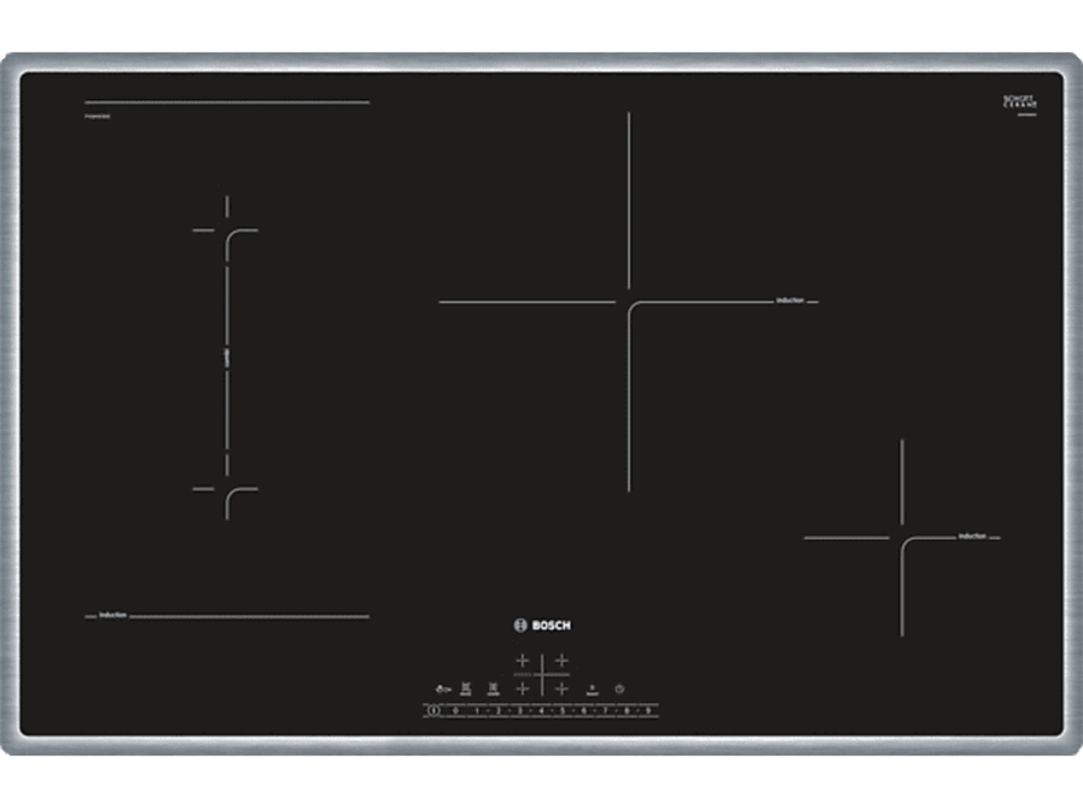 Bild 1 von BOSCH PVS845FB5E Induktionskochfeld (795 mm breit, 4 Kochfelder)