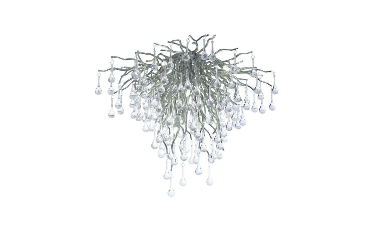 Bild 1 von Paul Neuhaus Paul Neuhaus Deckenleuchte silber Maße (cm): B: 50 H: 50 T: 50 Lampen & Leuchten