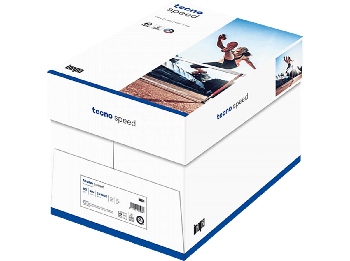 Bild 1 von TECNO SPEED 210X297 Kopierpapier A4 2500 Blatt im Karton / 500 per Verpackung
