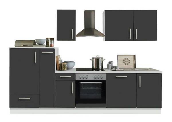 Bild 1 von Menke Küchen Küchenblock White Premium 300, Holznachbildung