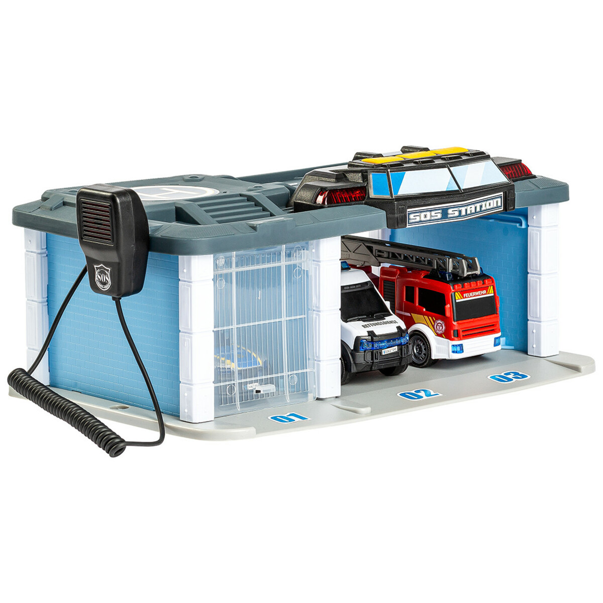 Bild 1 von Dickie Toys Rescue Center mit Licht und Sound