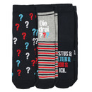 Bild 1 von 3 Paar Die drei ??? Socken DUNKELBLAU / ROT / GRAU