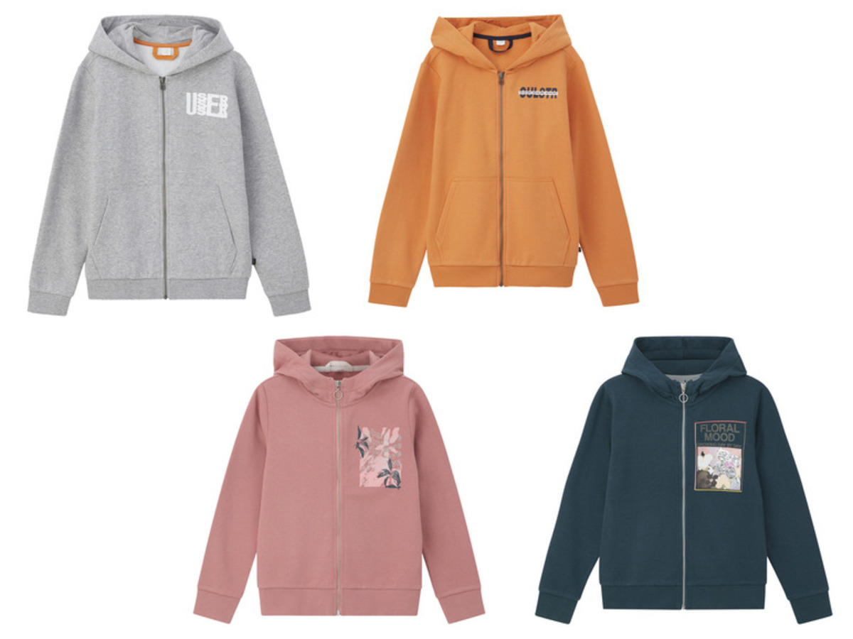 Bild 1 von QS by s.Oliver Kinder Sweatjacke mit Baumwolle