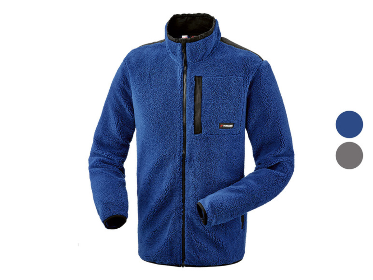 PARKSIDE® Herren Jacke aus weichem Lammfellimitat von Lidl ansehen!