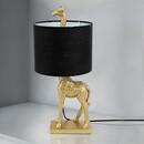 Bild 1 von Tischleuchte Giraffe 42 cm schwarz gold