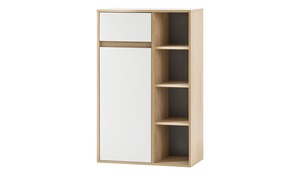 Highboard mehrfarbig Maße (cm): B: 67 H: 104,9 T: 33 Badezimmer