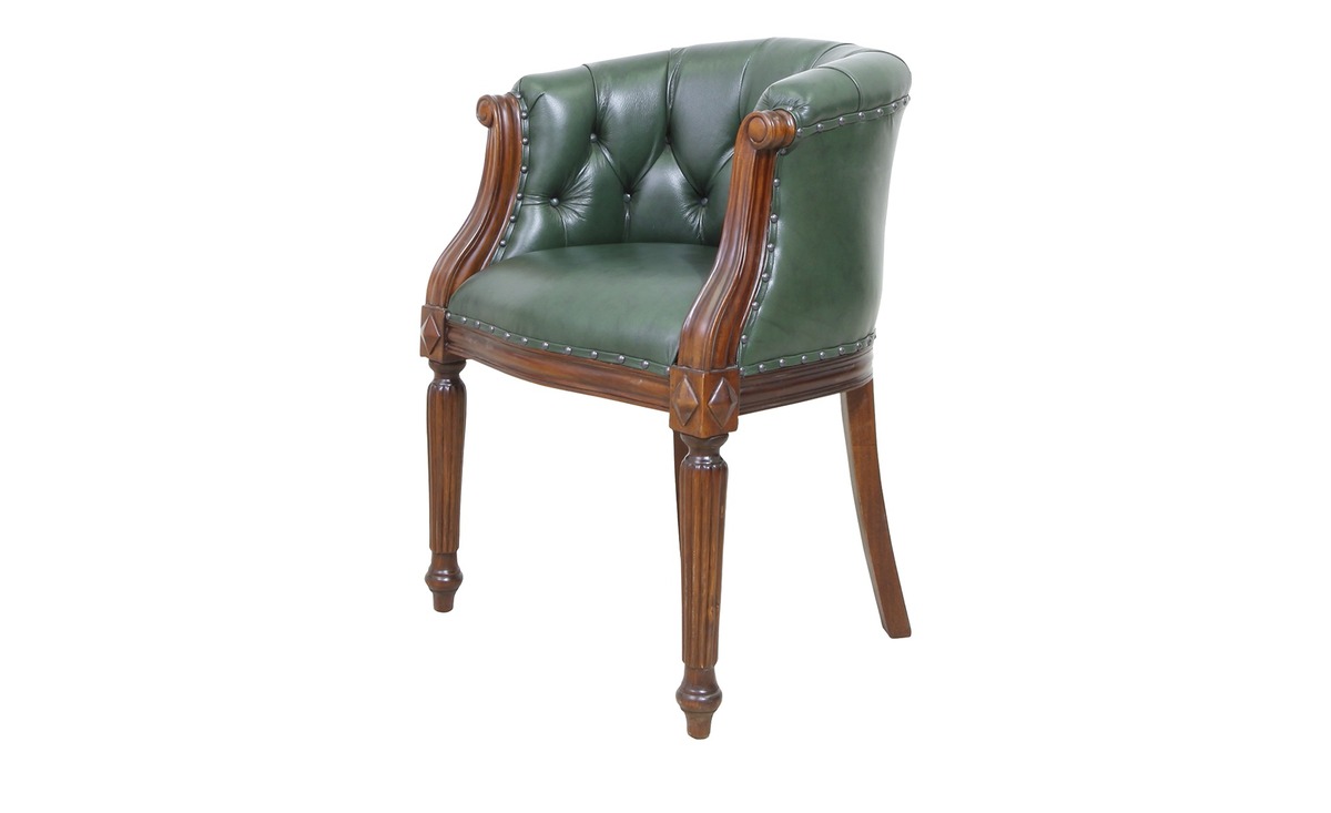 Bild 1 von Bürostuhl holzfarben Maße (cm): B: 62 H: 78 T: 55 Stühle