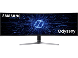 SAMSUNG Odyssey CRG9 C49RG94SSP 49 Zoll DWQHD Gaming Monitor (4 ms Reaktionszeit, 120 Hz)