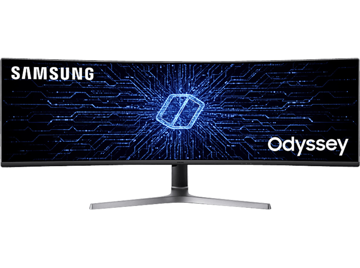 Bild 1 von SAMSUNG Odyssey CRG9 C49RG94SSP 49 Zoll DWQHD Gaming Monitor (4 ms Reaktionszeit, 120 Hz)