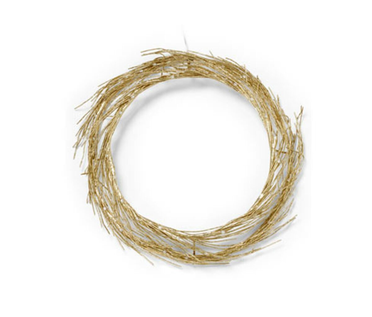 Bild 1 von LED-Lichterkranz, goldfarben