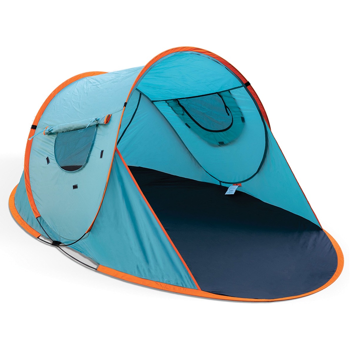 Bild 1 von Strandmuschel Deep 200 x 120 x 90/70 cm Türkis