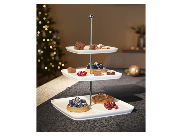 Bild 4 von ERNESTO® Etagere, 3 stufig, aus Porzelan