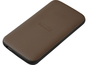 INTENSO TX500 Portable SSD, 500 GB extern, Braun