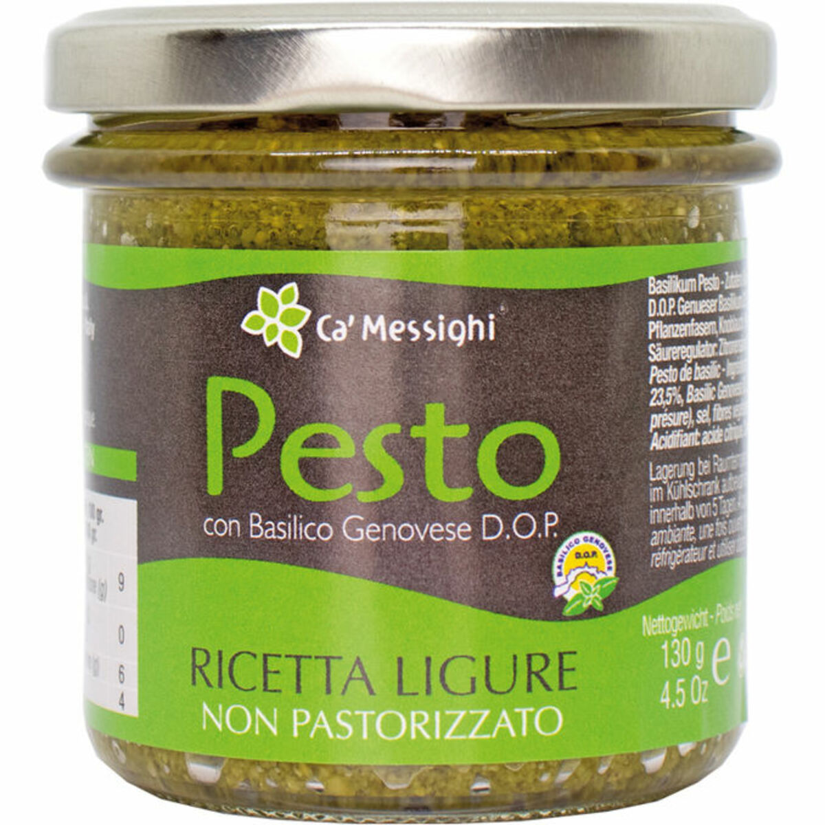 Bild 1 von Ca´Messighi Basilikum Pesto